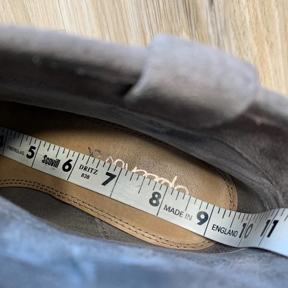 SPLENDID Lakota Gray Suede Western Booties - Women's Size 6 - Picture 9 of 12